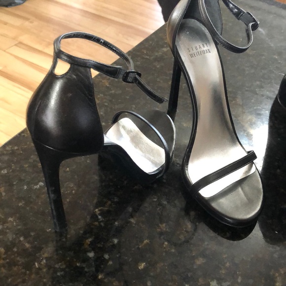 Stuart Weitzman Black Heels - Picture 2 of 6